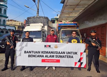 Tim KORPRI KPK serta Kedeputian Bidang Korsup Salurkan Bantuan untuk Korban Bencana Sumut dan Aceh (12/12)