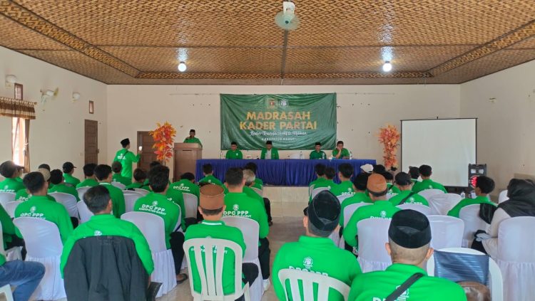 Kegiatan Madrasah Kader Partai (MKP) DPC PPP Kabupaten Garut bagi pemuda Daerah Pemilihan (Dapil) 6 yang dilaksanakan di Villa Jayasakti 1, Rancabuaya, Kabupaten Garut, selama dua hari, 25–26 Desember 2025