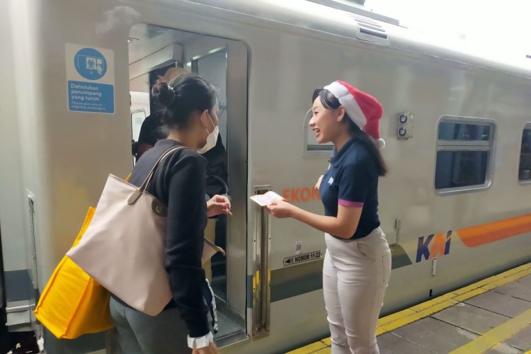 Selama libur Nataru 2025/2026, PT KAI mencatat penjualan 2,6 juta tiket kereta api dengan tingkat okupansi mencapai 86 persen. (Ist)