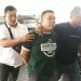 Samuel Ardi Kristanto digelandang menuju ruang penyidik Subdit IV Renakta Ditreskrimum Polda Jawa Timur di Surabaya, Senin, (29/12)