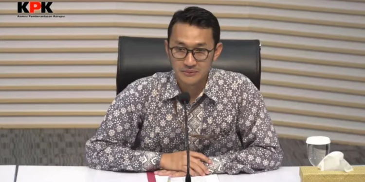 Juru Bicara KPK, Budi Prasetyo. (Foto: Humas KPK)