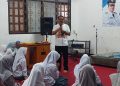 Kepala Dinas PPKBPPPA Kabupaten Garut menyampaikan kampanye anti kekerasan terhadap perempuan dan anak dan STOP KABUR