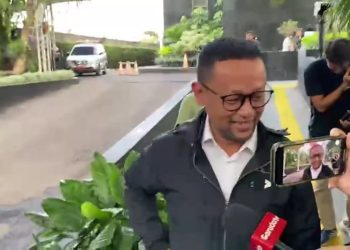 Gus Alex saat dimintai keterangan terkait kasus kuota haji di Gedung Merah Putih KPK. (Foto: Ainul Ghurri/Kabariku.com)