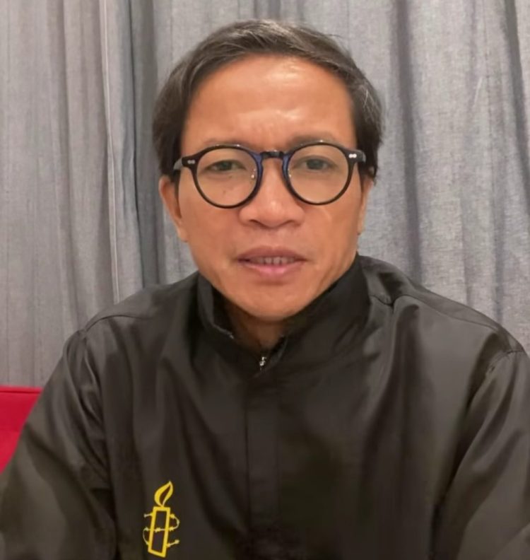Direktur Amnesty Internasional Indonesia, Usman Hamid. (Dok: Instagram. usmanham_id)