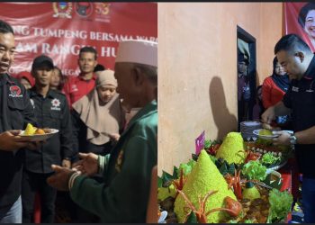 Potong Tumpeng HUT Megawati Soeharto Putri