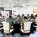 Presiden Prabowo Subianto menerima pertemuan rutin bersama beberapa pejabat utama Tentara Nasional Indonesia (TNI) di Istana Merdeka, Jakarta, Jumat, 16 Januari 2026