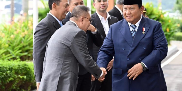 Presiden Republik Indonesia Prabowo Subianto bertolak menuju Inggris dan Swiss untuk menghadiri sejumlah pertemuan, pada Minggu, 18 Januari 2026. (dok BPMI Setpres)