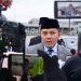 Sekretaris Kabinet, Teddy Indra Wijaya menyampaikan keterangannya kepada awak media di London, Inggris, pada Rabu, 21 Januari 2026