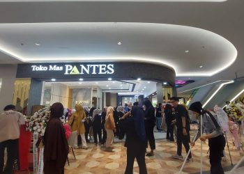 Ekspansi ke-29, Toko Mas Pantes Resmikan Gerai Baru di Ciplaz Garut