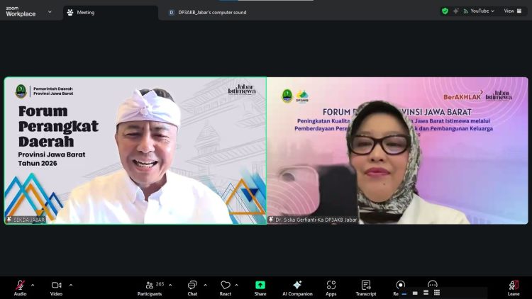 Buka Forum DP3AKB, Sekda Tekankan Kepemimpinan Berbasis Nilai Siliwangi/IST