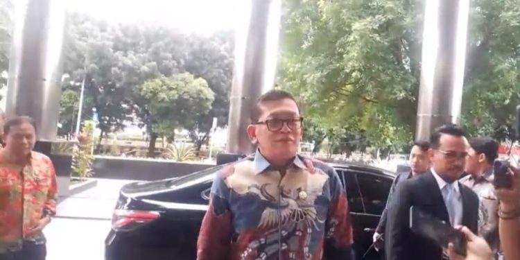 Komisi Yudisial menyambangi Gedung KPK terkait tindak lanjut kasus OTT Hakim Depok (Foto: Ainul Ghurri/Kabariku)