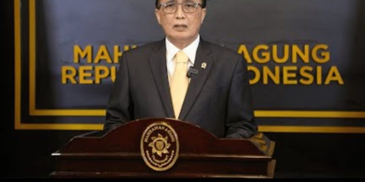 Ketua MA Prof. Dr. Sunarto saat berpidato di Gedung MA (Foto: Ainul Ghurri/Kabariku)