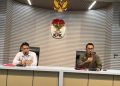 KPK menggelar konferensi pers terkait penangkapan tersangka baru pejabat Bea Cukai. (Foto: Ainul Ghurri/Kabariku)
