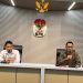 KPK menggelar konferensi pers terkait penangkapan tersangka baru pejabat Bea Cukai. (Foto: Ainul Ghurri/Kabariku)
