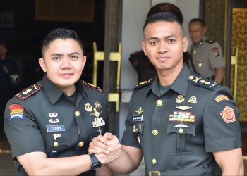 Seskab Letkol Inf Teddy Indra Wijaya saat mengikuti Pembukaan Dikreg LXVII Seskoad (FI6H7ER)