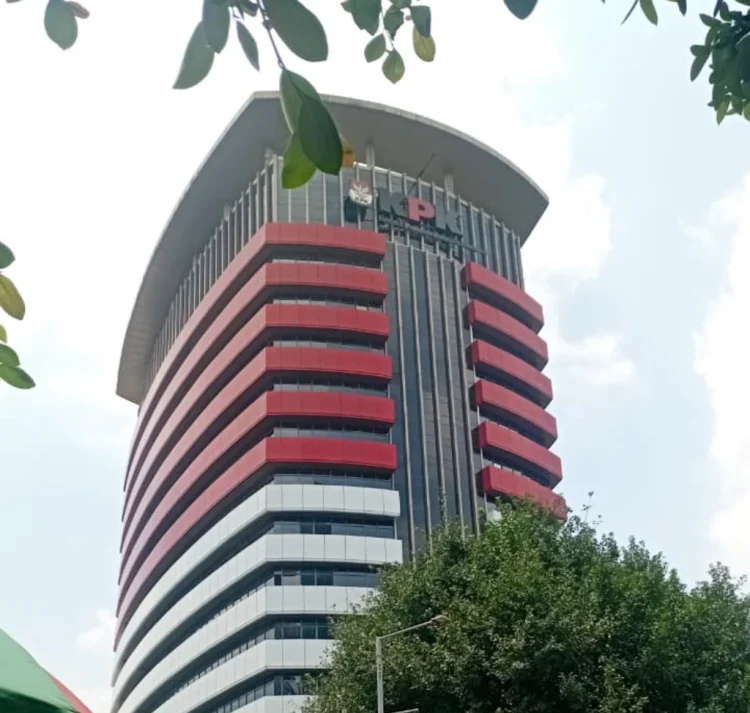 Gedung Merah Putih KPK, di Kuningan, Jakarta Selatan. (Foto: Ainul Ghurri/Kabariku)