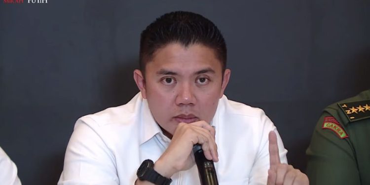 Sekretaris Kabinet Teddy Indra Wijaya/Tangkapan Layar YouTube