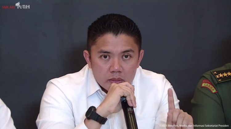 Sekretaris Kabinet Teddy Indra Wijaya/Tangkapan Layar YouTube