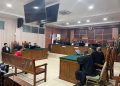 Sidang vonis penyelundupan narkoba 2 ton di PN Batam. (Foto: Humas KY)
