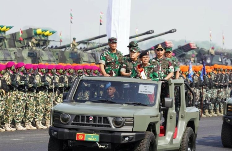 Panglima TNI Tinjau Kesiapan Upacara Gelar Pasukan Operasional dan Kehormatan Militer
