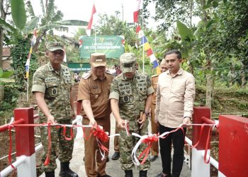 Jembatan Garuda Resmi Diluncurkan di Malangbong, Bupati Garut Sampaikan Apresiasi