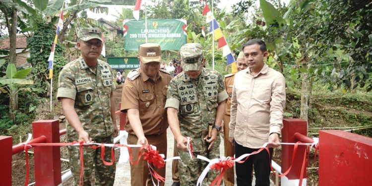 Jembatan Garuda Resmi Diluncurkan di Malangbong, Bupati Garut Sampaikan Apresiasi