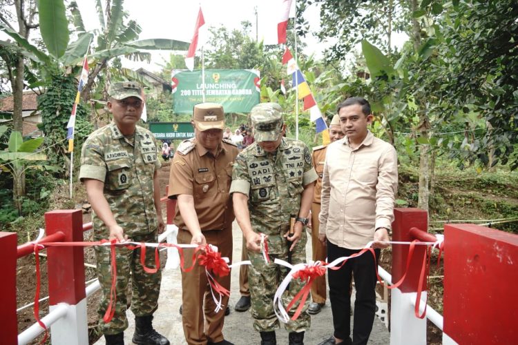 Jembatan Garuda Resmi Diluncurkan di Malangbong, Bupati Garut Sampaikan Apresiasi