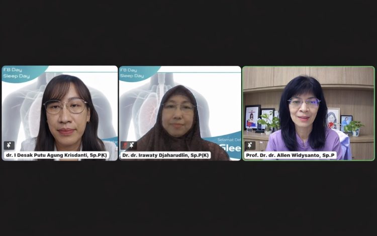 PDPI mengingatkan bahaya sleep apnea yang kerap tak terdiagnosis serta tingginya kasus TB Indonesia yang masih peringkat kedua dunia.