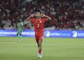 Timnas Indonesia menang 4-0 atas Saint Kitts. Beckham Putra brace di debut John Herdman.(Foto:Istimewa)