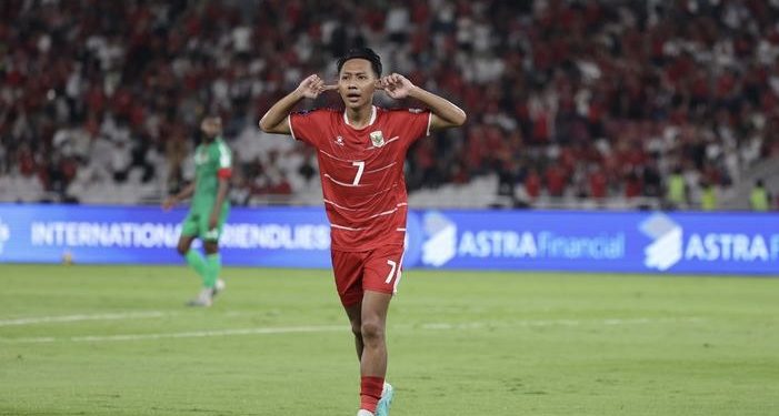 Timnas Indonesia menang 4-0 atas Saint Kitts. Beckham Putra brace di debut John Herdman.(Foto:Istimewa)