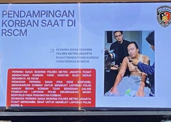 Polda Metro Jaya saat menggelar konferensi pers update kasus penyiraman air keras ke aktivis KontraS Andrie Yunus