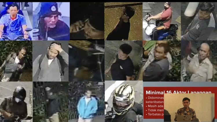 TAUD mengungkap 16 OTK yang diduga terlibat dalam teror penyiraman air keras terhadap aktivis KontraS Andrie Yunus. Investigasi sebut adanya pola operasi terstruktur (Doc.TAUD)