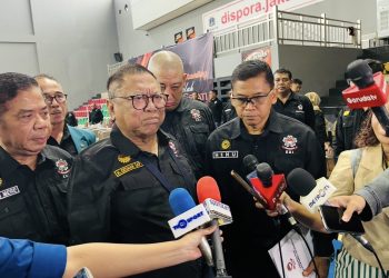 Oesman Sapta saat memberikan keterangan pers kepada awak media dalam acara Seleknas KKI 2026 di Jakarta (Foto:Irfan/kabariku.com)