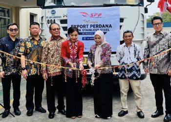 PT Stainless Prima Pipe ekspor 20 ton pipa stainless ke Jerman, Kemendag sebut standar global ketat (Foto:Irfan/kabariku.com)