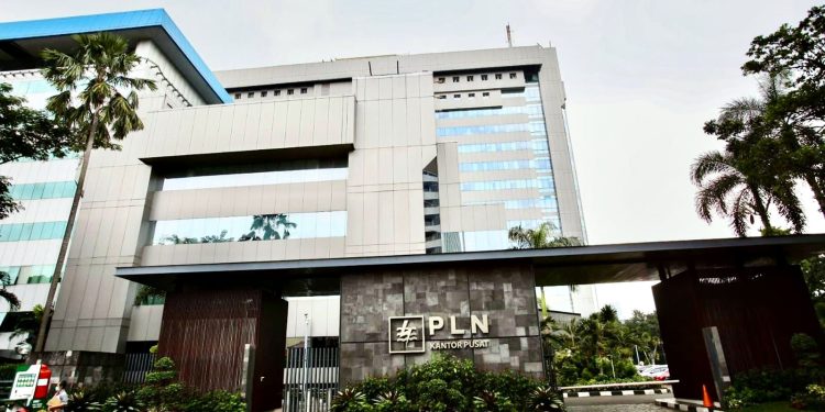 Ilustrasi Gedung PLN Kantor Pusat di daerah Kebayoran Baru, Jakarta Selatan