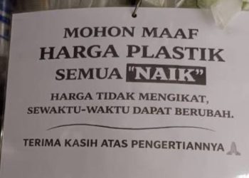 Plastik mahal/lambe turah