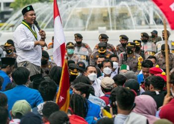 PB SEMMI menyoroti pidato Prabowo Subianto di Monumen Nasional saat May Day,(Istimewa)