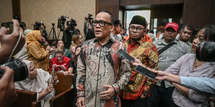 Mantan Wamenaker Immanuel Ebenezer alias Noel mengkritik tuntutan jaksa dalam kasus korupsi sertifikasi K3 Kemnaker.(Istimewa)