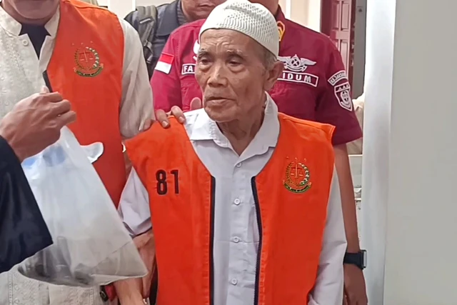 Mbah Mujiran masih menjalani proses hukum kasus dugaan penggelapan getah karet di Lampung Selatan. (Istimewa)