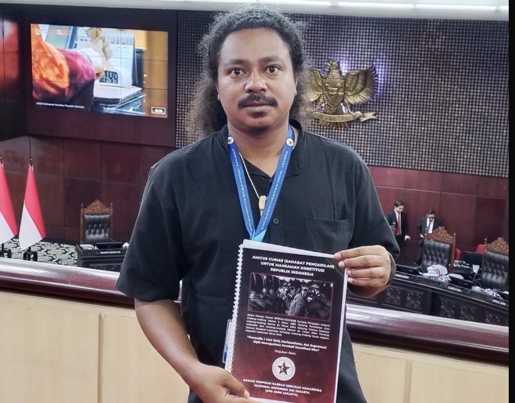 GMNI DKI ajukan amicus curiae ke MK soal UU TNI dan soroti ancaman terhadap supremasi sipil.(Istimewa)