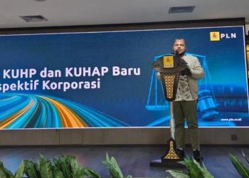 PLN bahas risiko pidana korporasi, Chorinus Eric Nerokou tekankan kepatuhan dan tata kelola.(Istimewa)