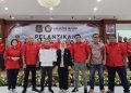 KAUP FHUP lantik pengurus 2026–2030, Sayuti Abubakar tekankan jejaring alumni dan pelatihan lulusan hukum (Foto: Bemby/kabariku.com)