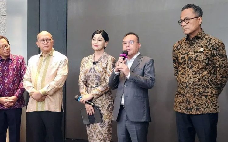 Wakil Ketua DPR RI Sufmi Dasco Ahmad melakukan kunjungan ke Gedung Bursa Efek Indonesia (BEI), Jakarta (dok IDXChanel)