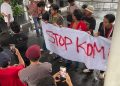 Aliansi Mahasiswa Jakarta melaporkan dugaan penyimpangan Program KDMP senilai Rp59,23 triliun ke KPK.(Istimewa)