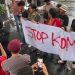 Aliansi Mahasiswa Jakarta melaporkan dugaan penyimpangan Program KDMP senilai Rp59,23 triliun ke KPK.(Istimewa)