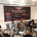 Bjorka ’98 menggelar diskusi soal ancaman militerisme terhadap supremasi sipil dan demokrasi Indonesia.(Bemby/kabariku.com)