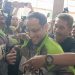 Nadiem Makarim mengenakan jaket Gojek 001 saat menghadiri sidang kasus Chromebook. (Istimewa)