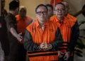 KPK menerima putusan 4,5 tahun penjara terhadap Immanuel Ebenezer Gerungan alias Noel dalam kasus korupsi sertifikasi K3.(istimewa)