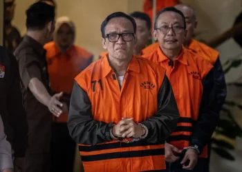 KPK menerima putusan 4,5 tahun penjara terhadap Immanuel Ebenezer Gerungan alias Noel dalam kasus korupsi sertifikasi K3.(istimewa)
