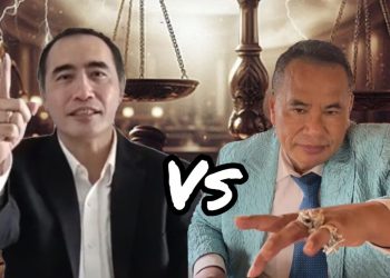 Hotman Paris ditantang Benny Wullur, akademisi soroti dugaan pencabutan putusan inkracht yang dinilai mengancam kepastian hukum.(istimewa)